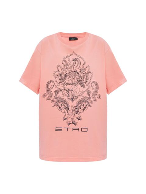 graphic-print cotton T-shirt