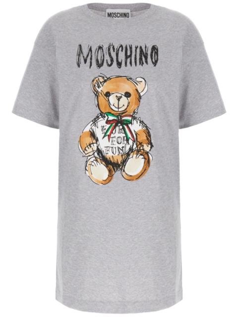 Moschino Teddy-bear cotton dress