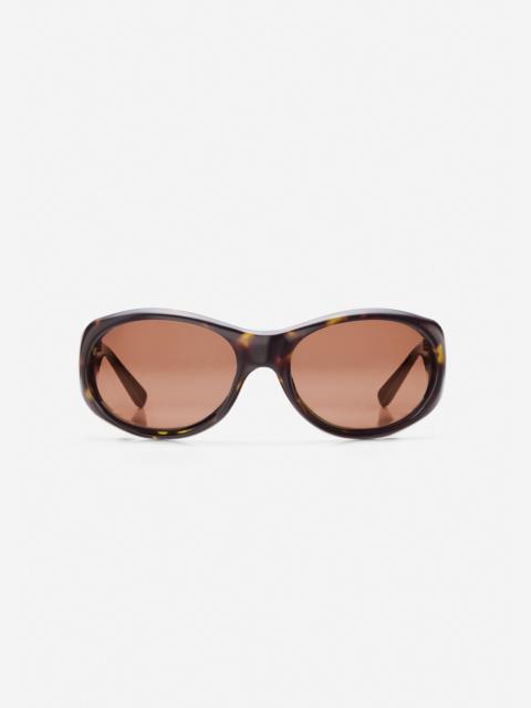 MAGDA BUTRYM Round sunglasses in brown