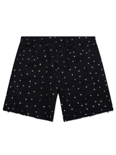 HONOR THE GIFT BEADED SHORTS - BLACK