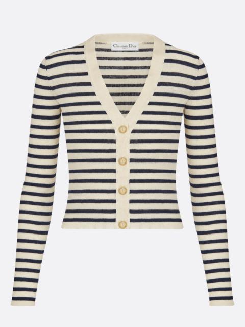 Dior Dior Marinière Buttoned Cardigan