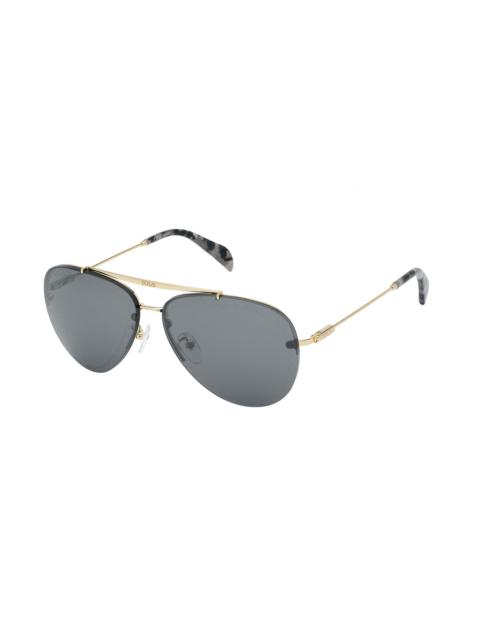 TOUS Rose gold colored Pilot Bear Sunglasses