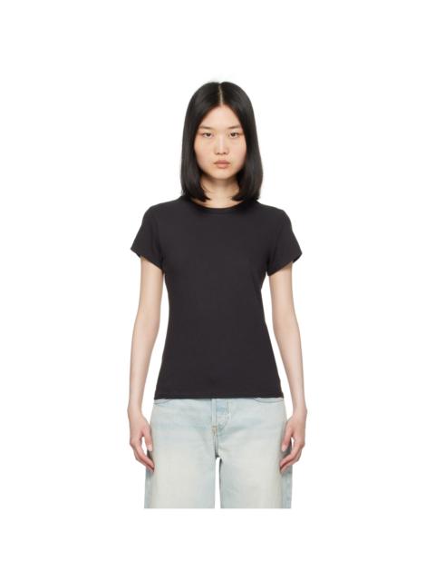 RE/DONE Black Hanes Edition 1960s Slim T-shirt