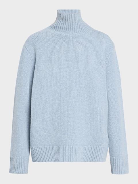 TOTEME Oversized Wool Turtleneck Sweater