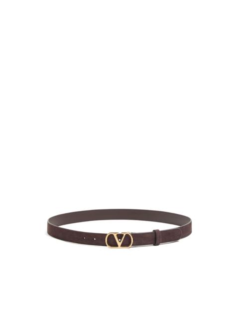 Valentino VLogo Signature suede belt
