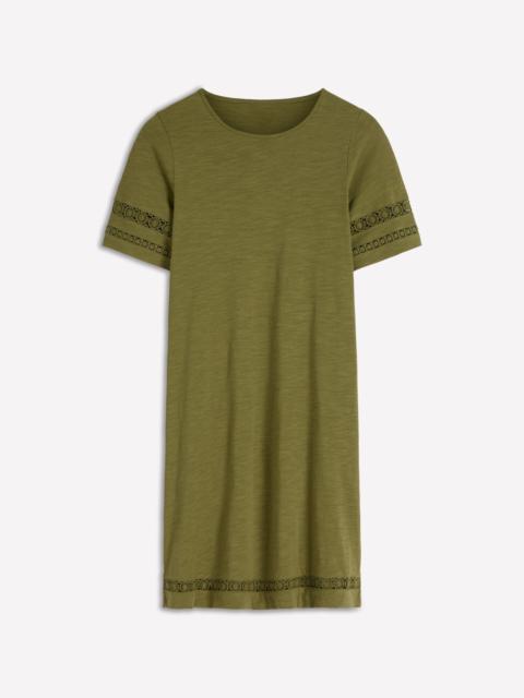 BODEN Hattie Jersey T-shirt Dress-Olive