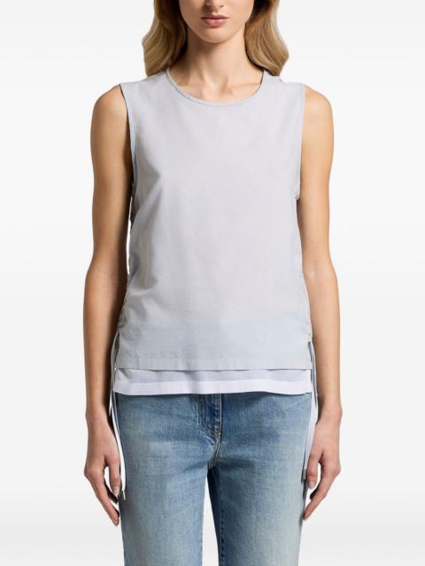 PESERICO drawstring layered top
