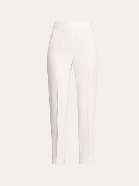 AKRIS Straight Leg Wool Pants