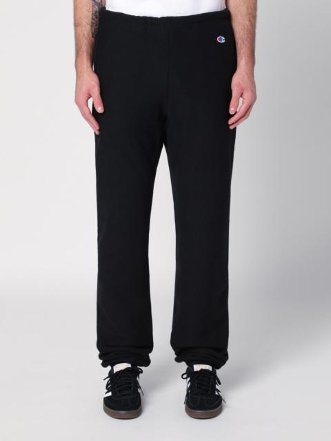 Champion Black cotton jogging trousers