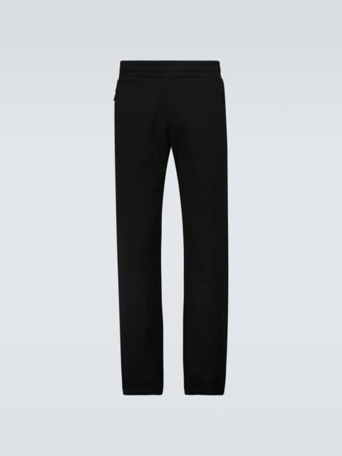 Moncler Brushed cotton fleece sweatpants