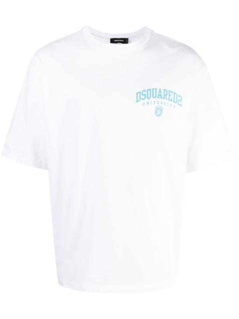 DSQUARED2 logo-print cotton T-shirt