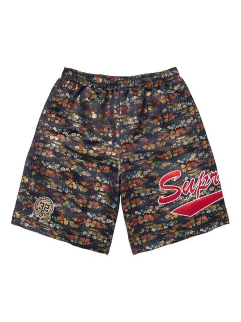 Supreme Supreme SS26 Floral Jacquard Short 'Navy' SUP-SS26-142-NVY