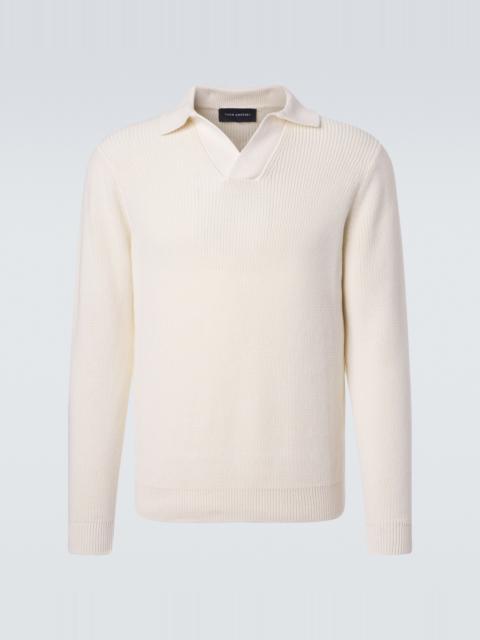 THOM SWEENEY Cotton polo shirt