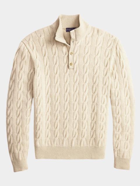 Ralph Lauren Cable-Knit Cashmere Sweater