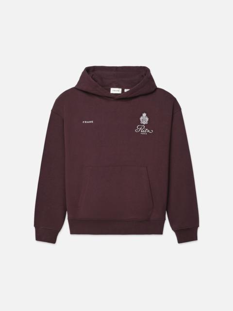 FRAME Ritz Men's Hoodie in Bordeaux