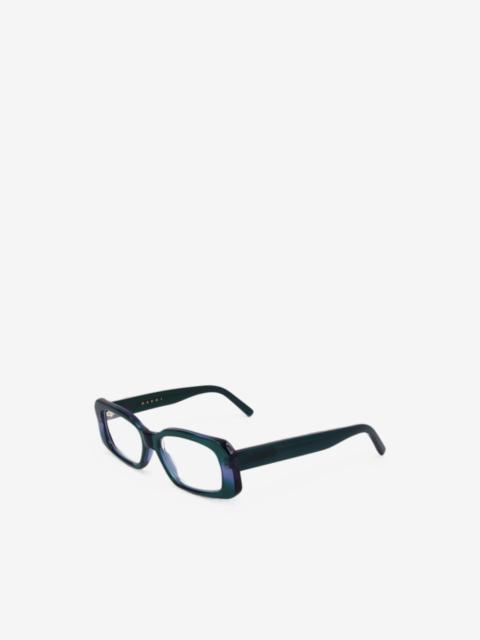 Marni rectangle-frame glasses