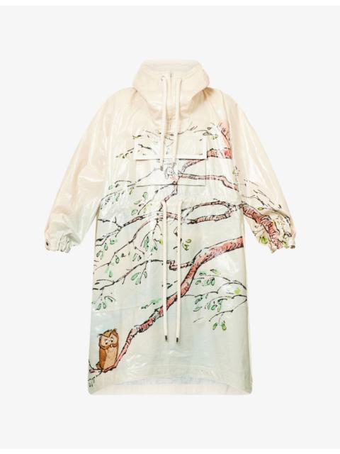 S.S.DALEY Harry Lambert for S.S Daley x Disney 100 Acre Wood-Print Waxed-Cotton Anorak