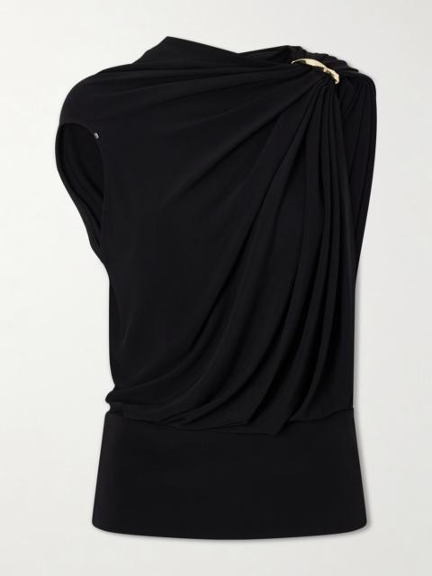Sportmax Embellished Jersey Blouse