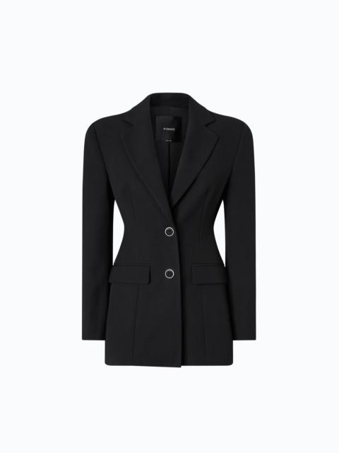 PINKO SLIM-FIT JACKET WITH PADDED SHOULDERS