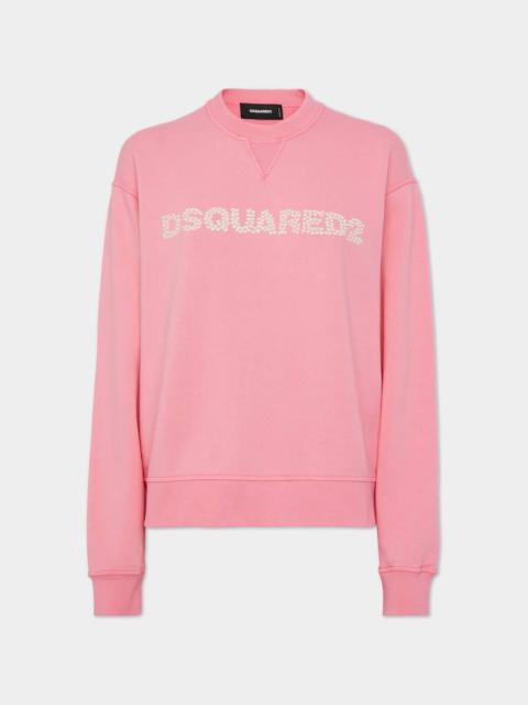 DSQUARED2 BRUSHED FLEECE DSQUARED2 COOL FIT SWEATSHIRT