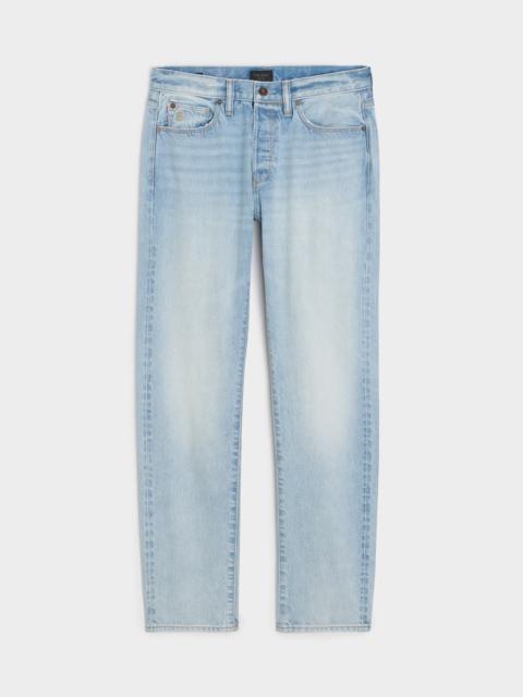 TODD SNYDER Slim Selvedge Jean in Light Indigo