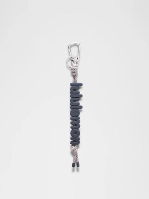 lululemon Silicone Wordmark Keychain