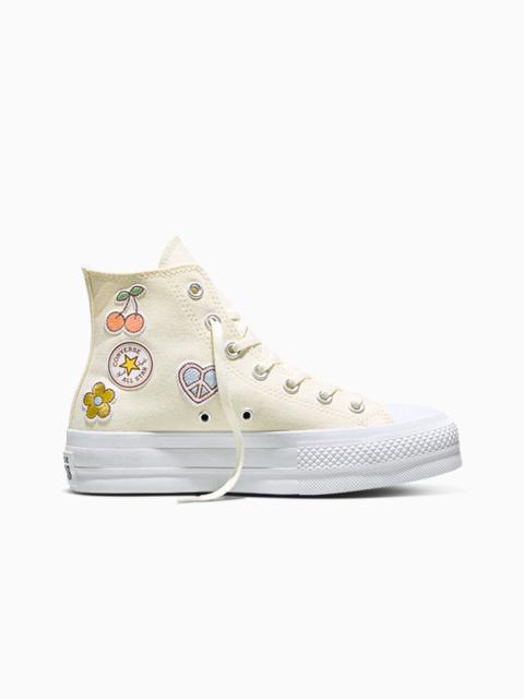 Converse Chuck Taylor All Star Lift Platform Retro Appliqués