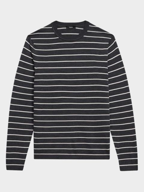 Theory Men's Striped Long-Sleeve T-Shirt