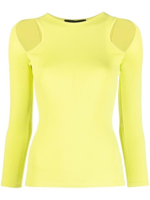 DSQUARED2 shoulder cut-out knit top