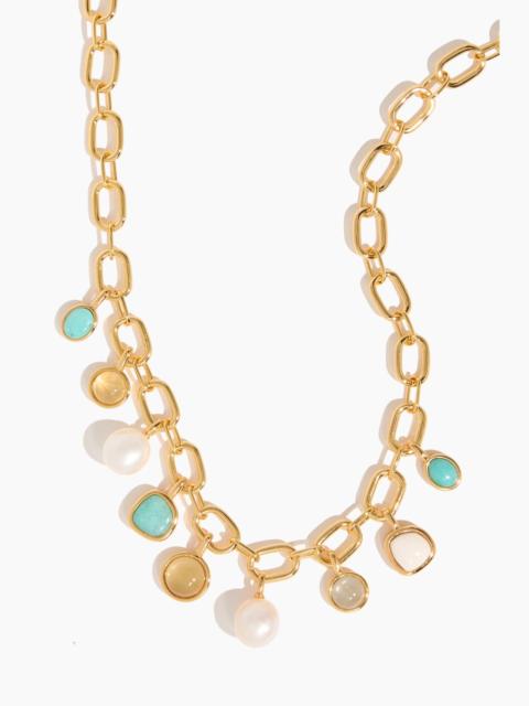 LIZZIE FORTUNATO Arabesque Necklace in Multi