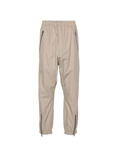 Rick Owens tapered organic cotton track pants