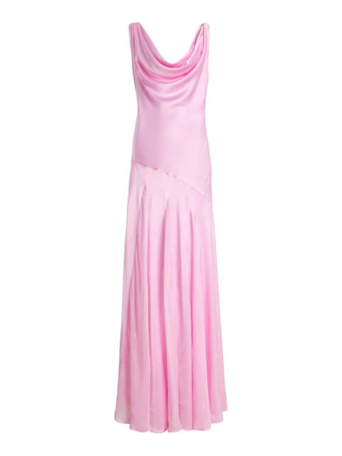 deme Exclusive Milan Silk Maxi Dress