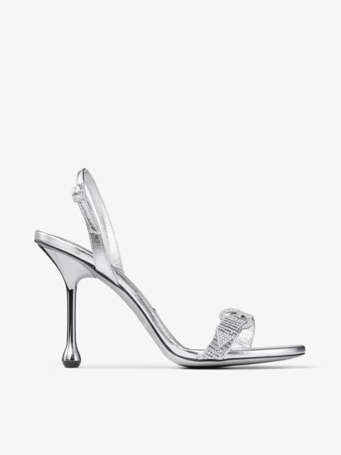 Tabatha 95
Silver Metallic Nappa Leather Sandals