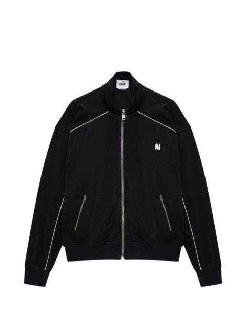 MSGM zip-up sweatshirt