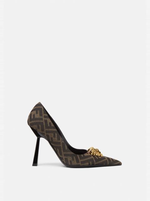 VERSACE Fendace FF Jacquard Pumps
