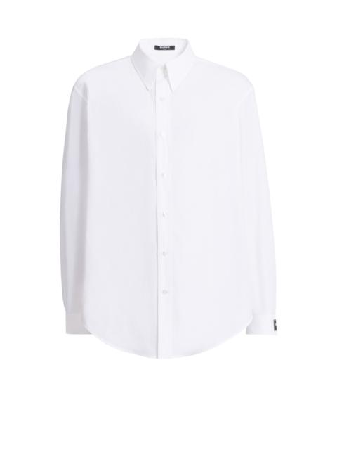 Balmain Balmain Paris shirt in cotton poplin