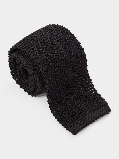 TODD SNYDER Italian Silk Wide Knit Tie