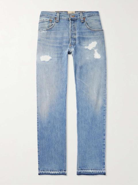 GALLERY DEPT. Straight-Leg Distressed Jeans