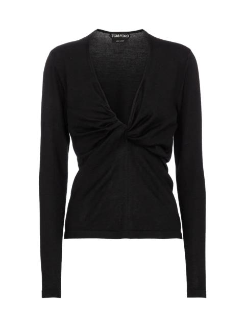 TOM FORD Cashmere and silk top