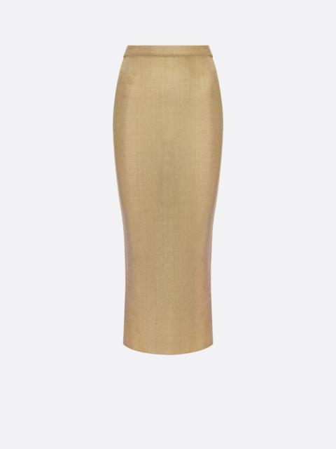 Dior Dior Or Mid-Length Skirt