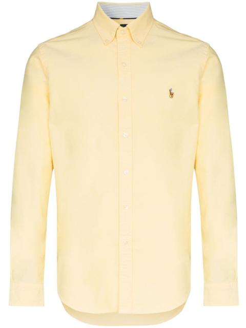 Polo Ralph Lauren logo-embroidered button-down shirt