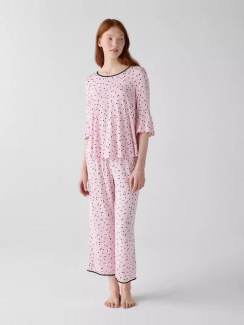 kate spade Pink Dot Long Pj Set