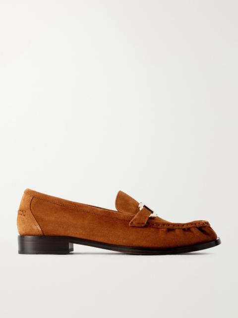 FERRAGAMO Maryan Suede Loafers