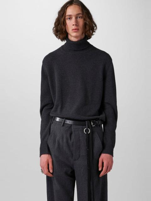 Ann Demeulemeester Kurt Knitted Dolcevita Neck Sweater