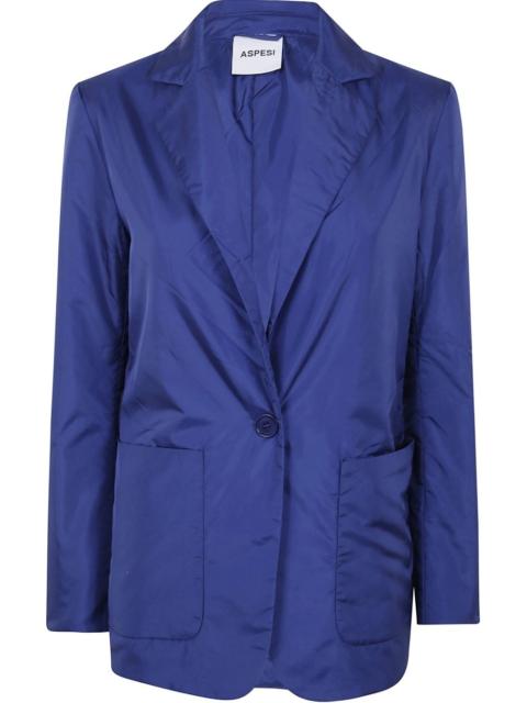 Aspesi patch-pocket single-breasted blazer