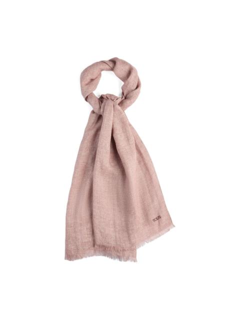 Tod's frayed scarf