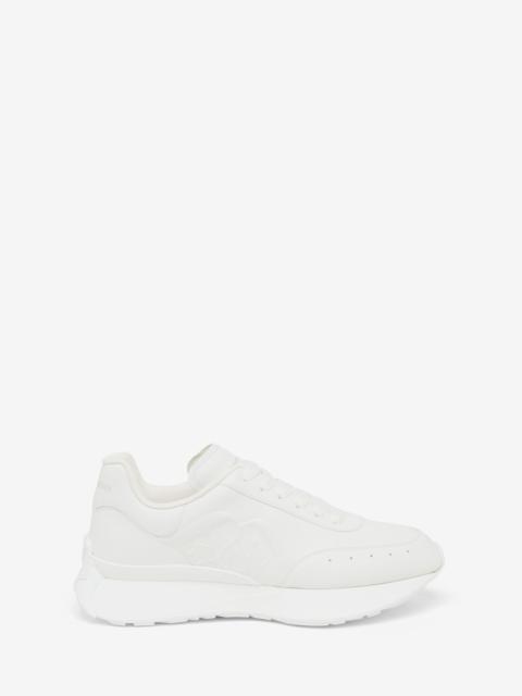 Alexander McQueen Men's Sprint Runner in White