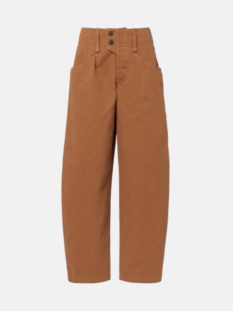 Isabel Marant Oumaya barrel-leg jeans