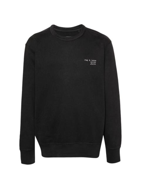 rag & bone logo-print sweatshirt