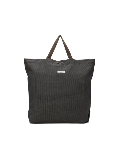 Brown Carry All Reversible Tote
